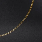 CADENA TEJIDO BANANA ORO 18K - Image 2