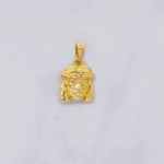 DIJE ROSTRO CRISTO ORO 18K