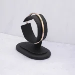 PULSO TIPO ARO LISO ORO BLANCO 18K