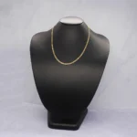 CADENA TEJIDO CHINO CORTA ORO 18K