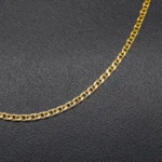 CADENA TEJIDO ESCALERA ORO 18K - Image 2