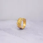 ANILLO PARA DAMA HOJAS ORO 18K