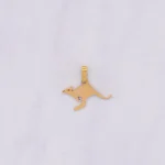 DIJE FIGURA CANGURO ORO 18K