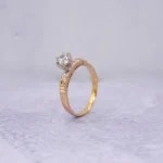 ANILLO PARA DAMA SOLITARIO ORO 18K