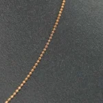 CADENA TEJIDO MILITAR ORO ROSA 18K - Image 2