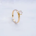 ANILLO COMPROMISO 18K