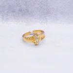 ANILLO DE GRADO CON ZIRCONES 18K