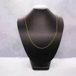 CADENA TEJIDO ROLON FINA LARGA ORO 18K