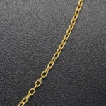 CADENA TEJIDO ROLON FINA LARGA ORO 18K - Image 2