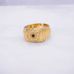 ANILLO PARA HOMBRE ROLEX PIEDRAS COLORES ORO 18K