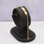 PULSO PLACA PEQUEÑO ORO 18K