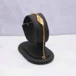 PULSO PLACA PEQUEÑO ORO 18K