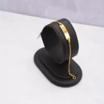 PULSO PLACA PEQUEÑO ORO 18K