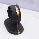 PULSO PLACA PEQUEÑO ORO 18K