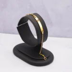 PULSO PLACA PEQUEÑO ORO 18K