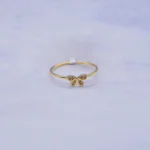 ANILLO MARIPOSA CON ZIRCONES 18K