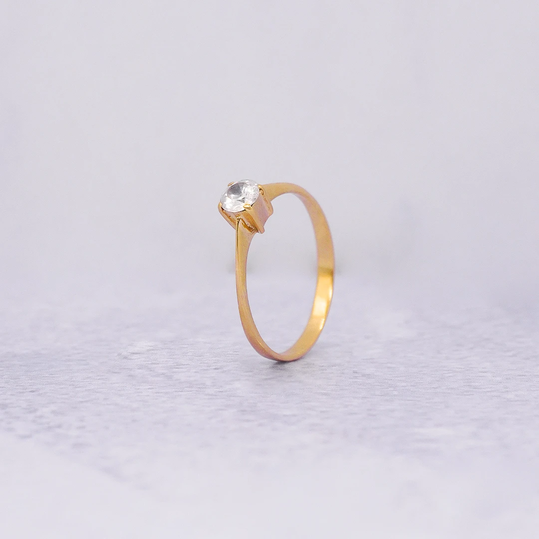 1872221.webp ANILLO SOLITARIO ORO 18K - Image 1
