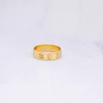 ANILLO MATRIMONIO DIAMANTADO ORO 18K