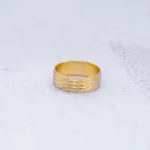 ANILLO MATRIMONIO DIAMANTADO ORO 18K