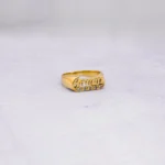 ANILLO PARA DAMA CALADO AMOR ORO 18K