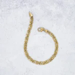 PULSO TEJIDO OJOS LINCE ORO 18K