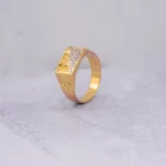ANILLO PARA HOMBRE BARROCO DOS OROS 18K