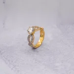 ANILLO SOLITARIO ORO 18K