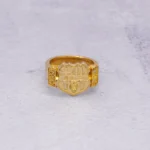 ANILLO PARA HOMBRE BARCELONA ORO 18K