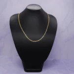 CADENA TEJIDO ESCALERA ORO 18K