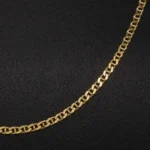 CADENA TEJIDO ESCALERA ORO 18K - Image 2