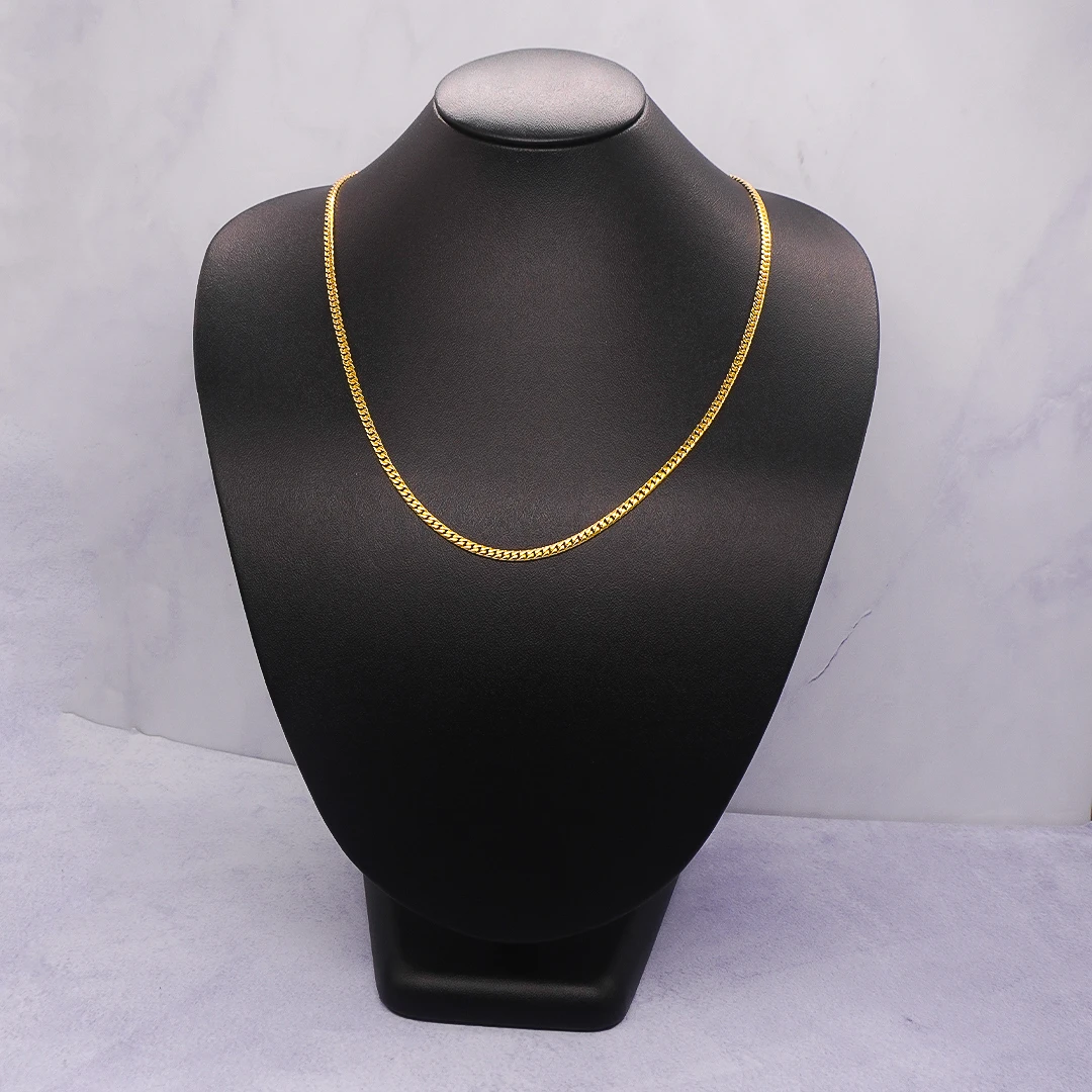 1951282.webp CADENA TEJIDO CUBANA ORO 18K - Image 1