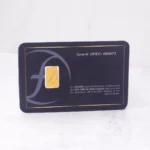 LINGOTE DE ORO 24K EDICIÓN ECUADOR HECHO ORO - Image 2