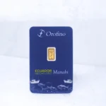 LINGOTE DE ORO 24K EDICIÓN ECUADOR HECHO ORO