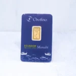 LINGOTE DE ORO 24K EDICIÓN ECUADOR HECHO ORO