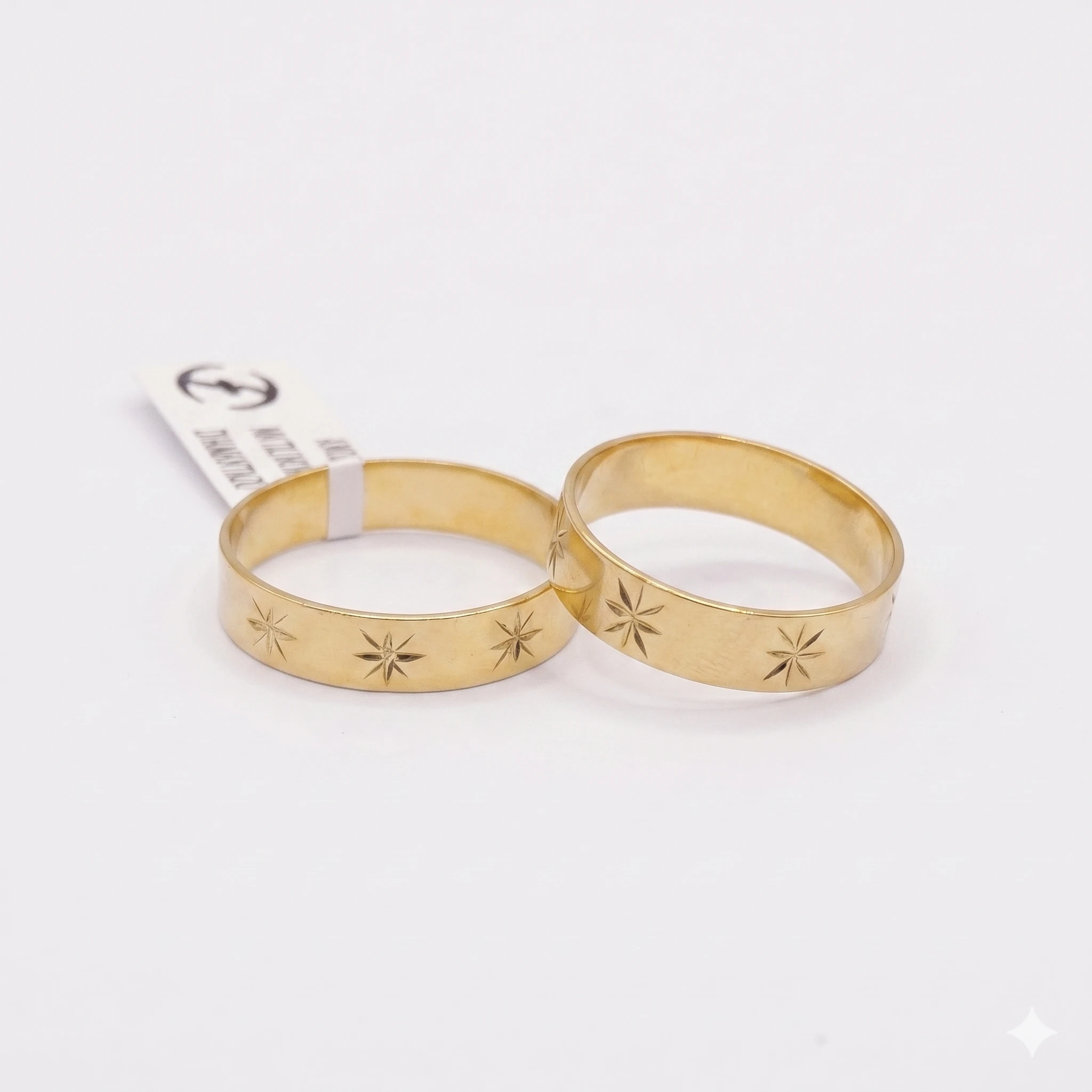 1515719-1515720 ANILLO MATRIMONIO DIAMANTADO ORO 18K - Image 1