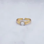 ANILLO HERRADURA 18K
