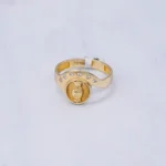 ANILLO BUHO CON ZIRCONES 18K