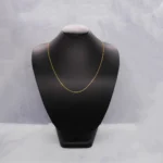 CADENA TEJIDO ESCALERA ORO 18K
