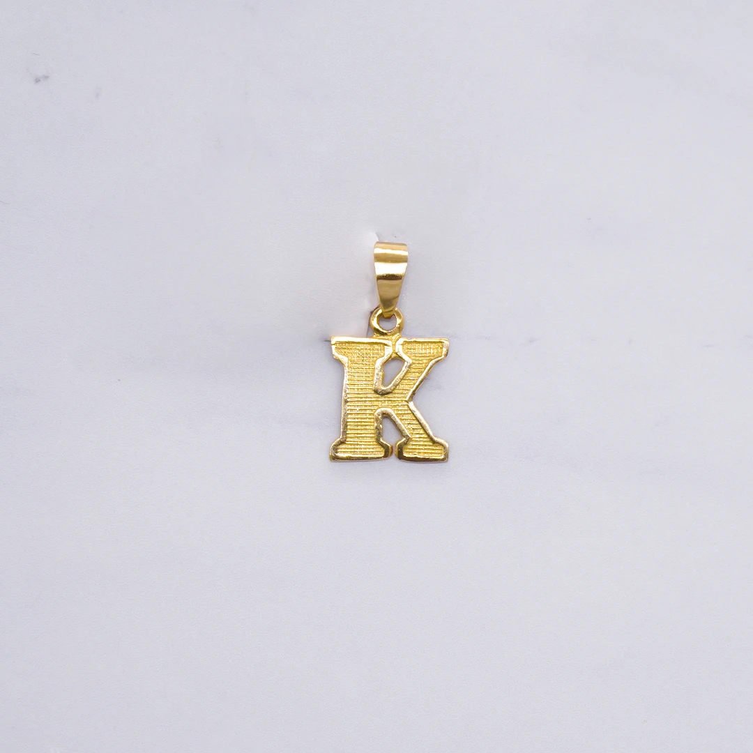 1541058.webp DIJE LETRA K ARENADA ORO 18K - Image 1