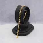 PULSO TEJIDO ESCALERA ORO 18K