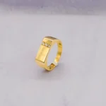 ANILLO DE HOMBRE MESA LISO 18K