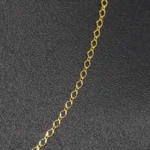 CADENA TEJIDO ROLON PLANA ORO 18K - Image 2