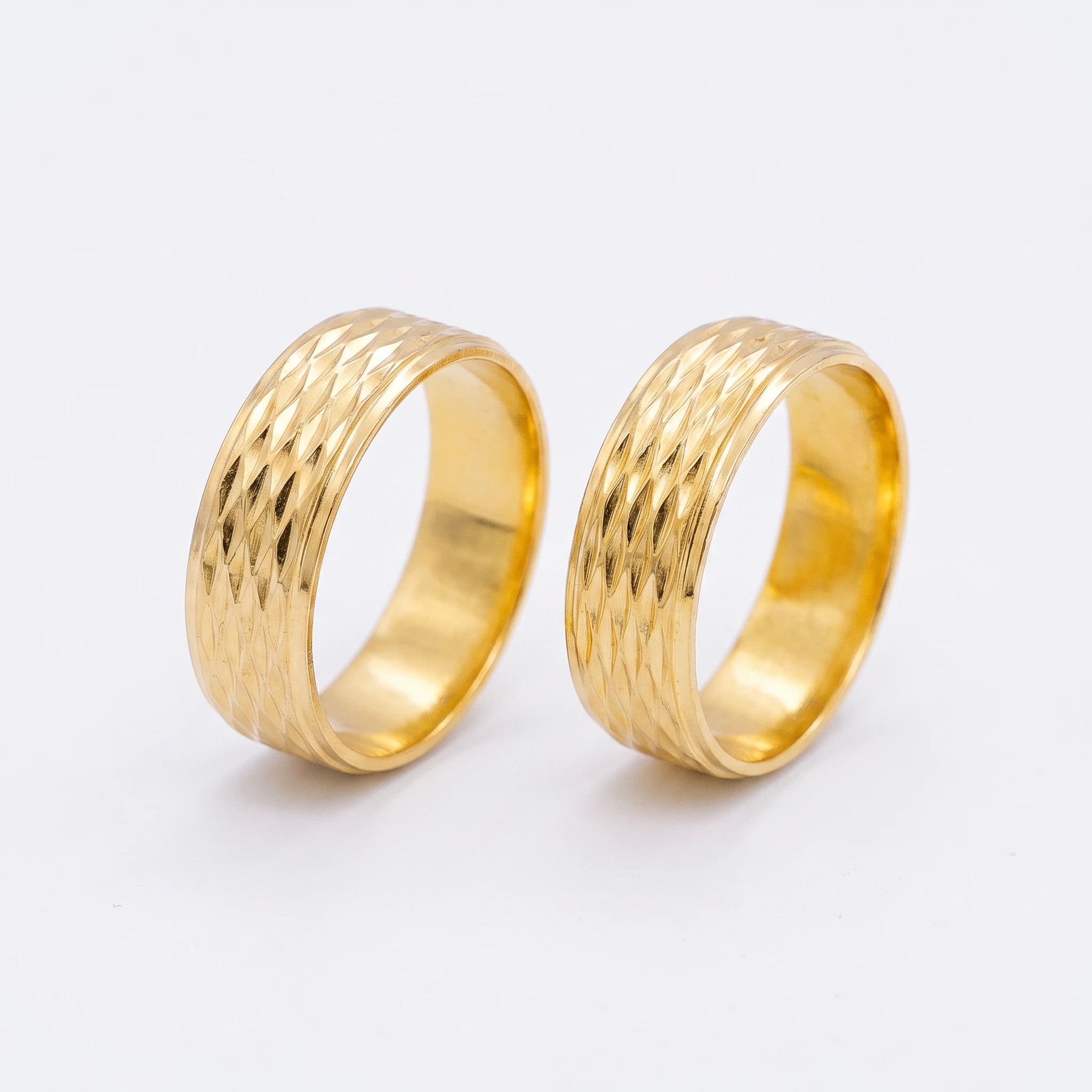 1872223-1872224.webp ANILLO MATRIMONIO DIAMANTADO ORO 18K - Image 1