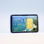 Lingote de oro fino de 24k Edicion Especial Manabi Orofino Ecuador