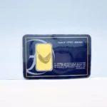 Lingote de oro fino de 24k Edicion Especial Manabi Orofino Ecuador