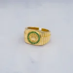 ANILLO PARA HOMBRE ROLEX CALADO