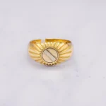 ANILLO PARA HOMBRE TRES OROS