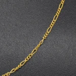 CADENA TEJIDO TRES POR UNO 18K - Image 2