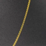 CADENA TEJIDO ESCALERA ORO 18K - Image 2