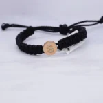 DIJE HERRAJE LETRA S PIEDRAS ORO 18K